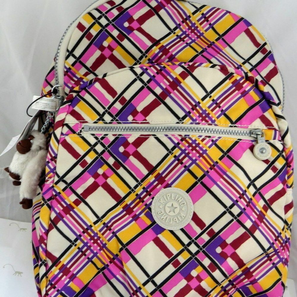 NWT Kipling SEOUL Backpack w Laptop Protection